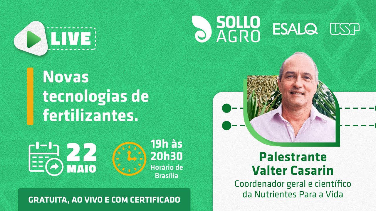 Novas tecnologias de fertilizantes | Live SolloAgro