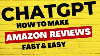 Using ChatGPT To Write Amazon Review Articles and YouTube Video Scripts