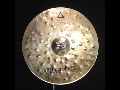 Istanbul Agop 17" Xist Dry Dark Brilliant Hi Hats - 1144g/1493g (video demo) image 2