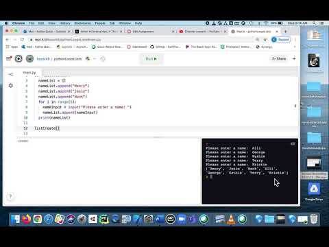 Python Part 7 Lists And Randomization