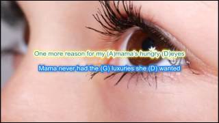 Hungry Eyes by Merle Haggard lyric and guitar chord video