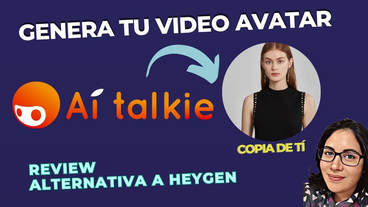 Crea impresionantes avatares digitales con AI Talkie - Review