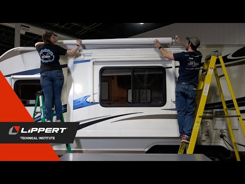 How To Replace RV Slide Topper Awning Fabric V1