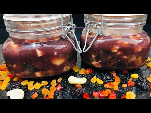 Soaking Dry Fruits For Christmas Cake|Soaking Without Alcohol..