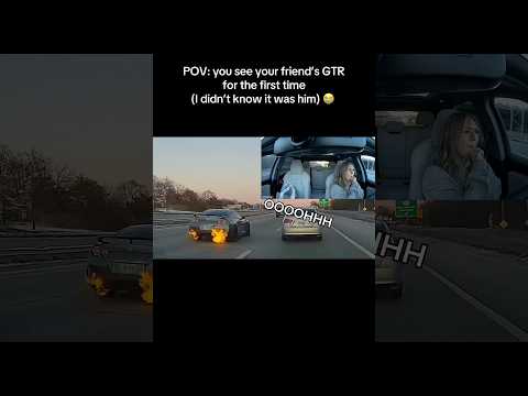 Seeing GODZILLA on the highway ‼️#gtr #r35 #nissangtr #carcommunity #godzilla