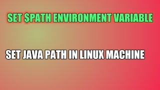How do I permanently set PATH variable in Linux ?