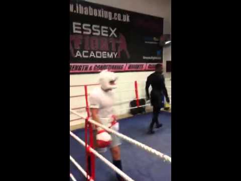 Sparring young Ola