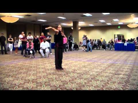 Raquel Romaine - Kung Fu Forms - Fight for Troops Sport Martial Arts Championships 2013