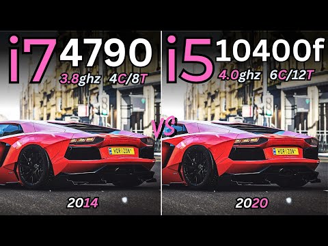 i7 4790 vs i5 10400f | Tested in 12 Games (2024) | 1080p