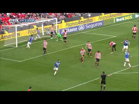 Gol de Barbosa (3-1) en el Athletic Club - UD Almería - HD