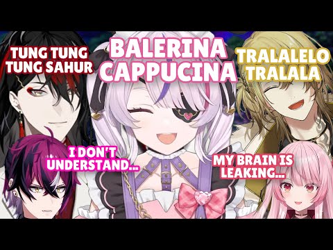 Vox, Maria, and Luca broke everyone when they explain about these brainrots lore