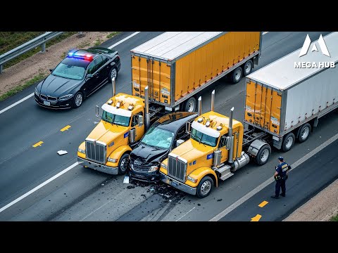 Dangerous Idiots Fastest Truck & Heavy Equipment Fails | Extreme Oversized Truck Transport #57