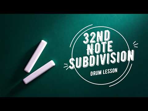 32nd Note Subdivision