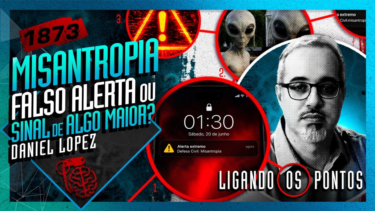 MISANTROPIA: FALSO ALERTA OU SINAL DE ALGO MAIOR - DANIEL LOPEZ - Inteligência Ltda. Podcast #1873