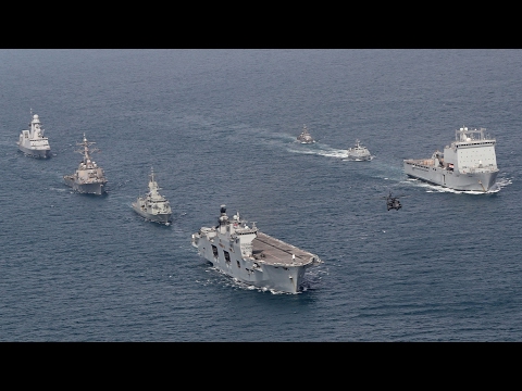 HMS Ocean Takes The Lead In The Gulf | Forces TV