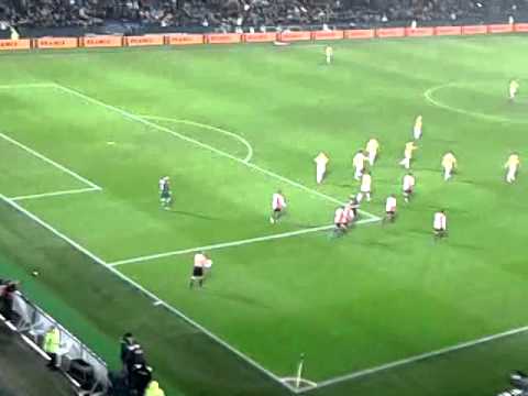 Doelpunt + rode kaart Guidetti