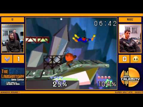 S@LT #72   NuggZ  Kirby  vs Q! ixi  Falcon    Winners Round 1   SSB64 Singles