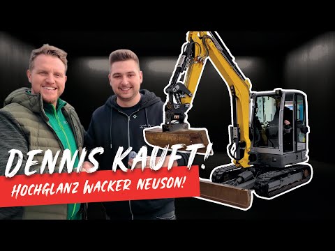 Hochglanz Wacker Neuson Maschinen im Check︱ VH Maschinen & Technik