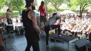 After The Burial -- Cursing Akhenaten -- Live -- 7/3/12 -- Dallas, TX