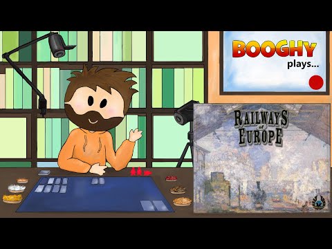 Booghy plays... Railways of Europe (3p, Playthrough, Review)