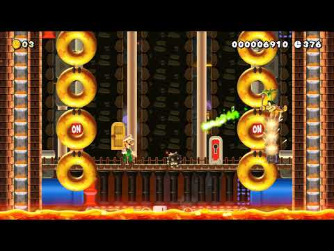 Super Mario Maker 2 Level Showcase: Iggys Spikeball Factory