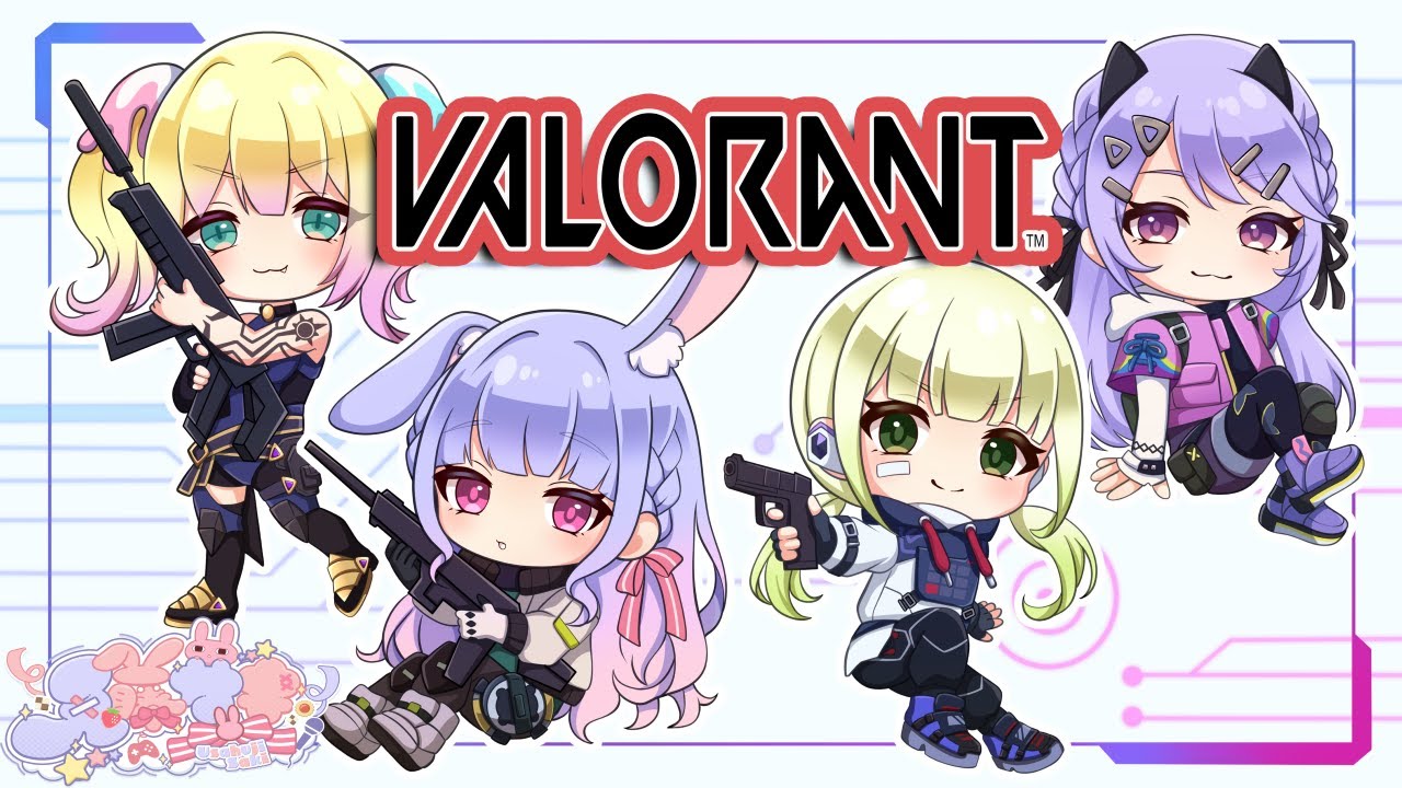 【VALORANT 】今日はチェンバー使うぞ【兎藤サキ】w/あいるぅ・やよ・ひよりん