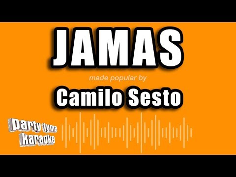 Camilo Sesto - Jamas (Versión Karaoke)