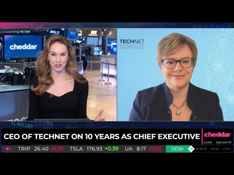 TechNet President and CEO Linda Moore Joins Cheddar to Discuss AI