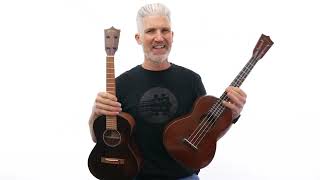 Video thumbnail for Vintage Martin Ukulele vs New Martin Ukulele Comparison by Uke Like The Pros