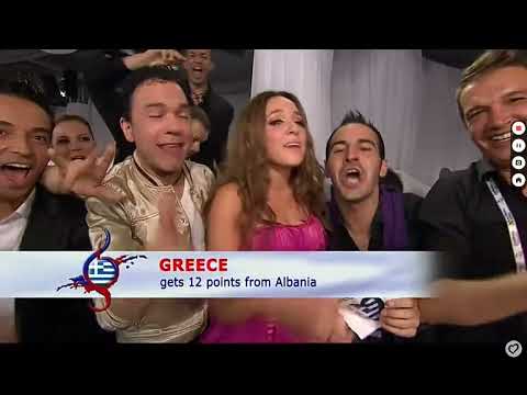 Every "12 points go to GREECE" in Eurovision final