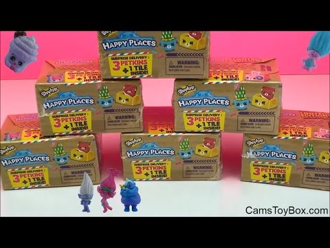 Shopkins Happy Places Opening Surprise Toys for Kids Fun Playing Toy