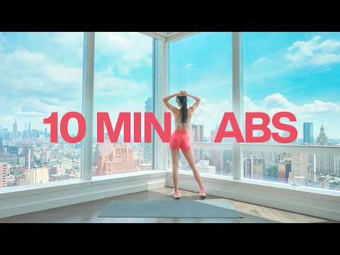 10 Min Abs Workout at Home - No Repeats - No Talking