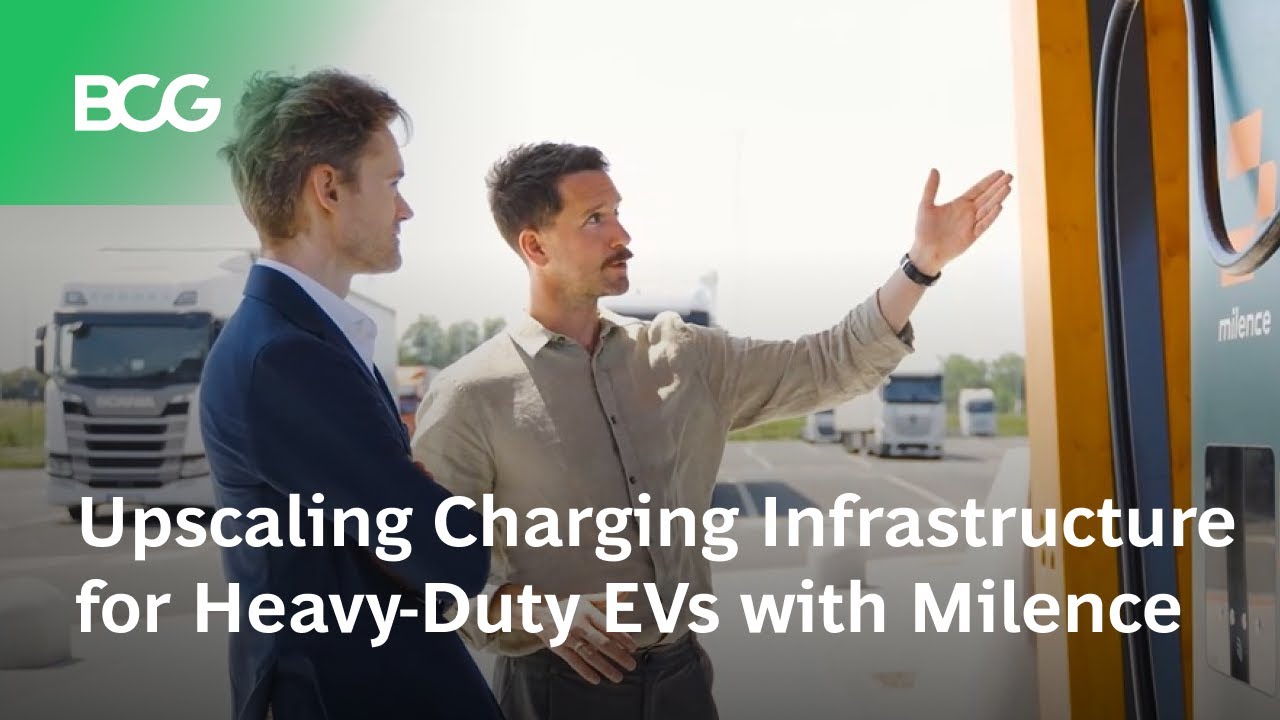 BCG@IAA Transportation: Upscaling Charging Infrastructure for Heavy-Duty EVs with Milence