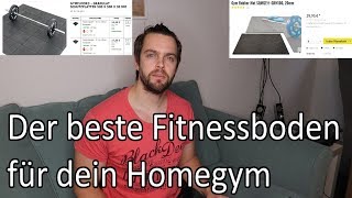 Die beste Bodenmatte für dein Homegym! | Fitnessboden