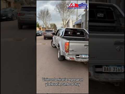Vinieron la miraría regresaron y la llevaría, rumbo a Chuy #julioautomovileslascano #lascano