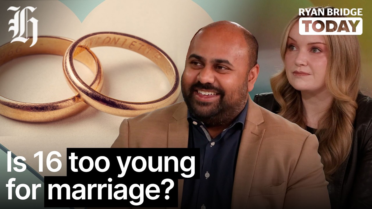 Is 16 too young to get married? | Ryan Bridge TODAY