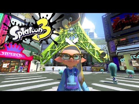 Splatoon 3 Expansion Pass - Wave 1: Inkopolis Plaza Gameplay