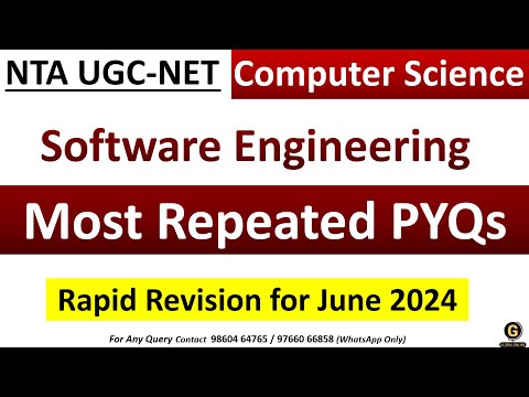 Software Engineering Pyqs 1 Video Lecture Crash Course For Ugc Net Software Engineering Pyqs 1 Video Lecture Crash Course For Ugc Net