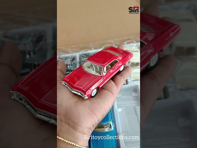 Vídeo relacionado con KiNSMART - Modelo a escala 1/43 compatible con Chevrolet Impala 1967 (azul)