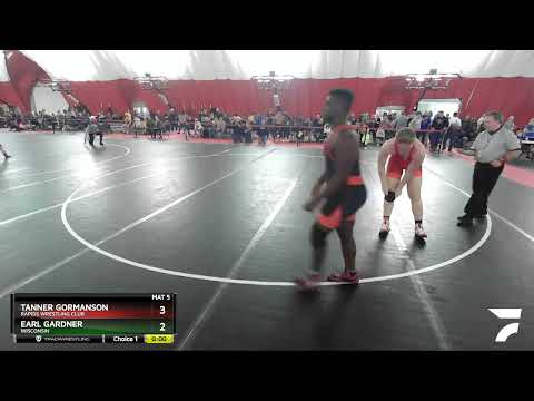 285 Lbs Round 1 - Tanner Gormanson, Rapids Wrestling Club Vs Earl Gardner, Wisconsin Df24