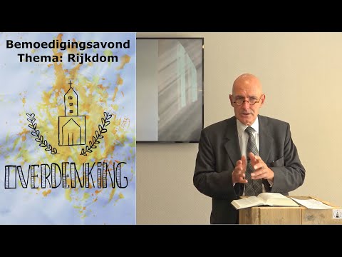 Bemoedigingsavond 29 juli 2020 - Ds. E. van Rooijen
