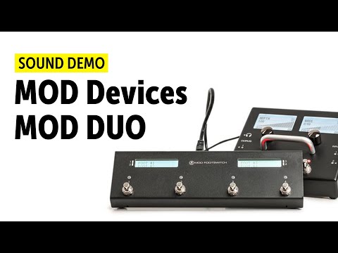 MOD Devices MOD DUO - Sound Demo (no talking)