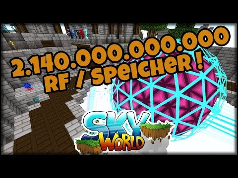 2.140.000.000.000 RF MEGA Speicher | Minecraft SkyWorld #15 | Minecraft Modpack
