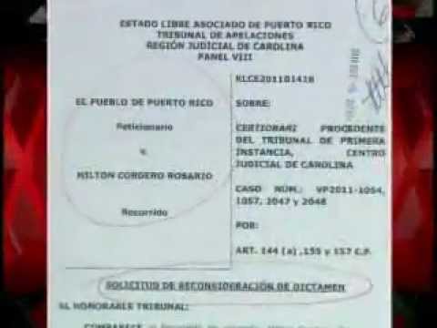 SuperXclusivo - No a lugar a la reconsideración de dictamen en caso de Hilton Cordero...