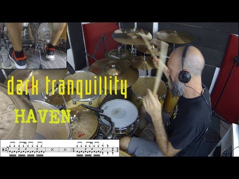 Dark Tranquillity - Haven - Anders Jivarp Drum Cover by Edo Sala with Drum Charts