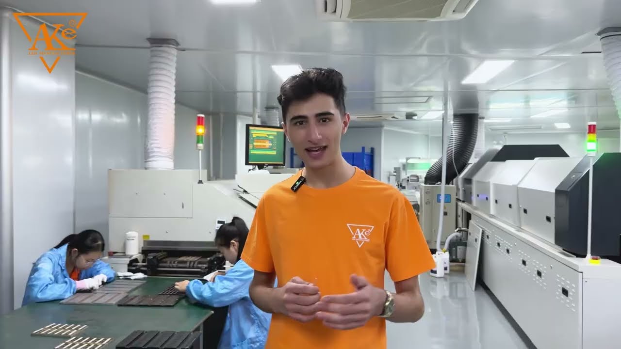 AKE LED Headlight Factory Video