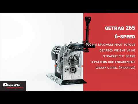 Drenth Gearboxes 265 6 speed