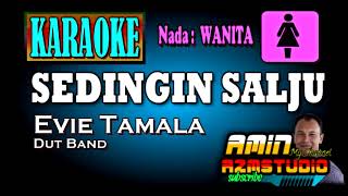 Download lagu SEDINGIN SALJU || Evie Tamala || KARAOKE Nada WANITA mp3