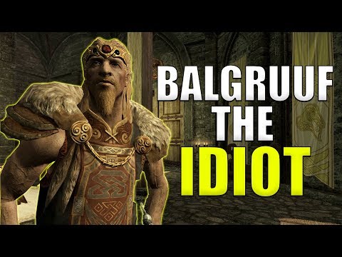 Why Jarl Balgruuf Is An IDIOT - Skyrim Whiterun Lore