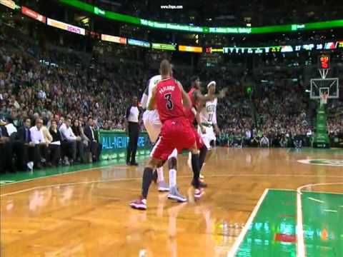 Jeff Green Spins On Pavlovic and Posterizes Jared Jaffries - 11/30/12